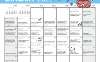 January 2021 Kindness Calendar