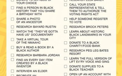 Black History Month Challenge